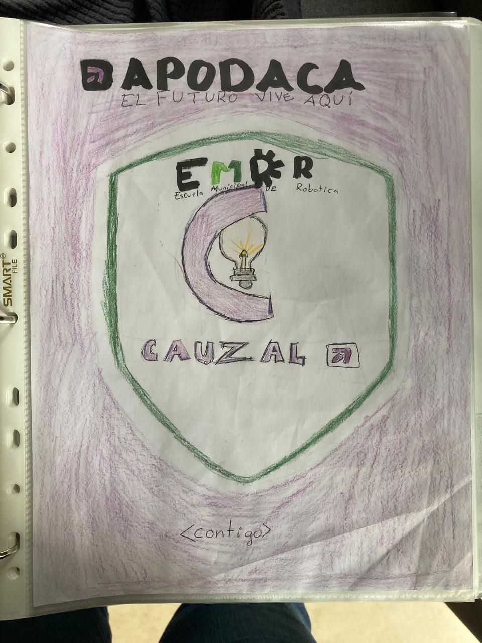 Boceto del escudo — Apodaca / EMDR